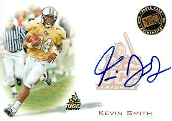 Kevin Smith autographed Football Card (Central Florida) 2008 Press Pass #PPS-KS