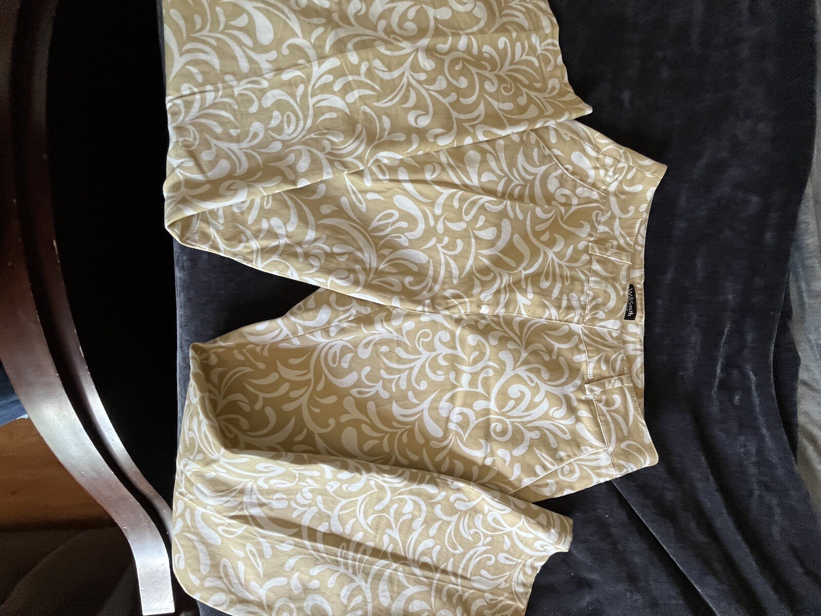 Willi Smith Stretch Size 2 Pants Pattern Cropped - image 6