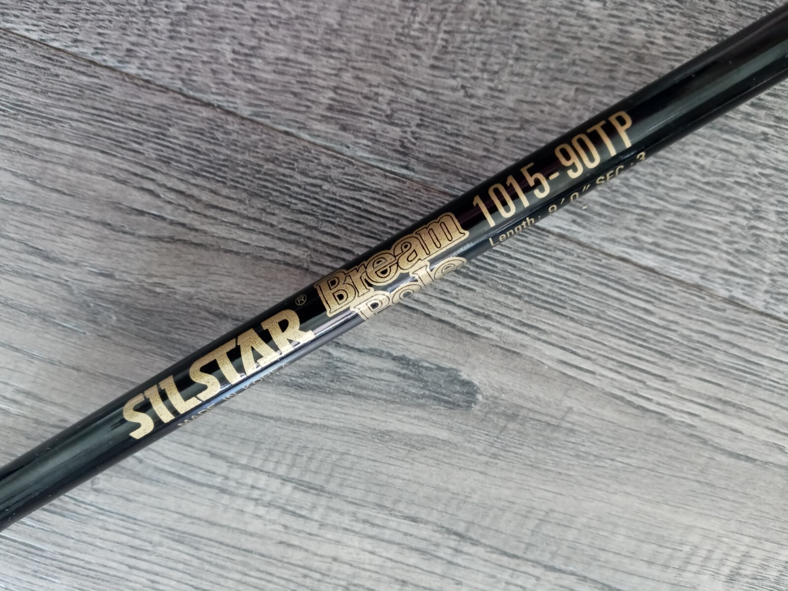 Silstar BREAM POLE Model 1015-90TP 3-Section 9' Telescopic Fishing Pole