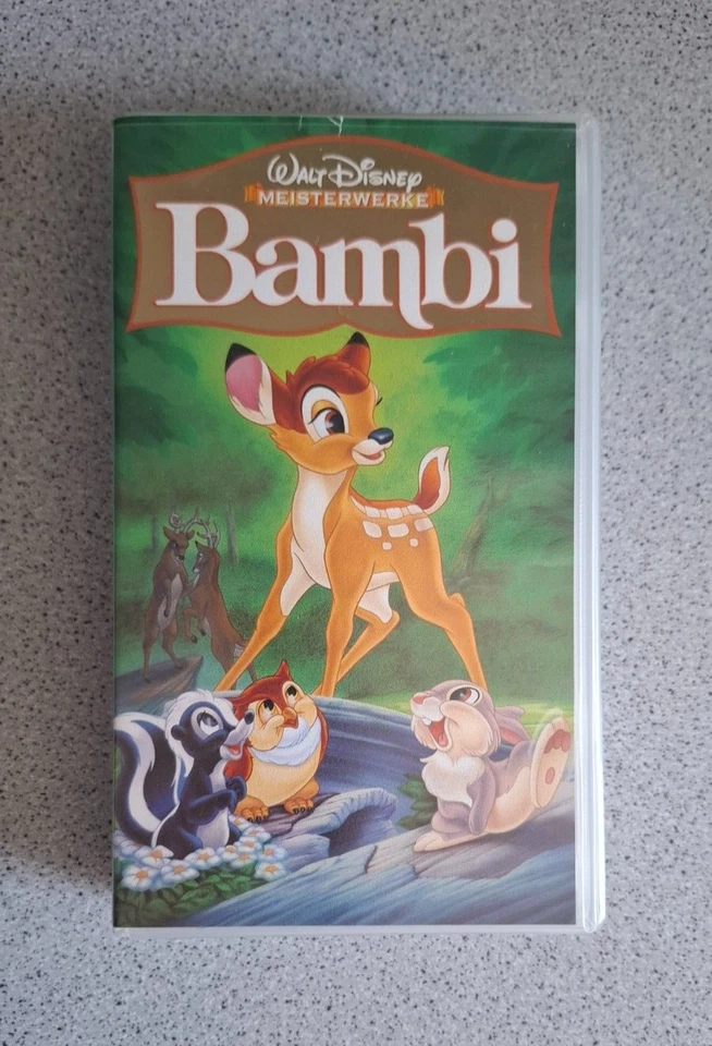 Bambi - VHS Kassette - Disney     ( siehe Foto )