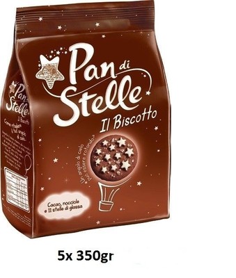 5 Mulino Bianco Kekse Pan di stelle 350g Italien biscuits cookies kuchen brioche
