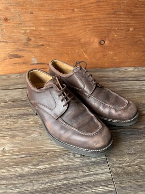 Cordwainer  Wright  vintage wingtip broque oxfords VTG Cordwainer Wright Mens 10.5 D Leather Brogue Wingtip  main image 4