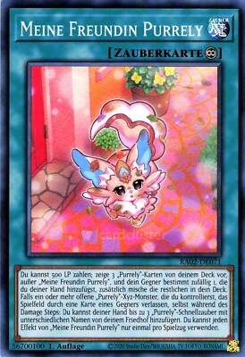 Yu Gi Oh! My Girlfriend Purrely RA02-EN071 Super Rare