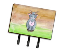 Caroline's Treasures Goat Watercolor Leash Or Key Holder on sale Caroline's Treasures Goat Watercolor Leash Or Key Holder on sale
