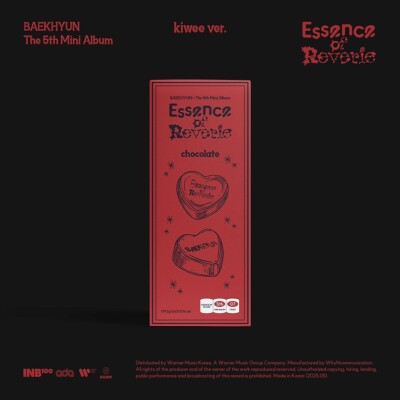 EXO BAEKHYUN [ESSENCE OF REVERIE] 5th Mini Album KIWEE Ver./QR+9 Foto Karte+GIFT