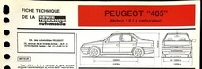 Carburateur Peugeot 405