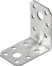 50 PCS 2x2x1-3/8 in. Steel L Right Angle Bracket Galvanized Metal Joint Corne...