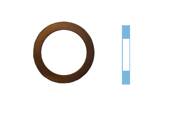 005590H CORTECO Seal Ring, oil drain plug