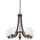 Minka-Lavery White Cast Iron Chandeliers & Ceiling Fixtures