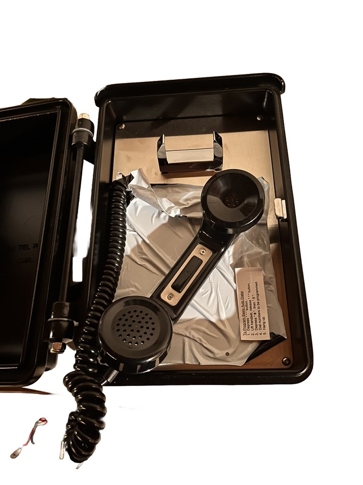 Allen Tel Single Line Weatherproof Phone eBay