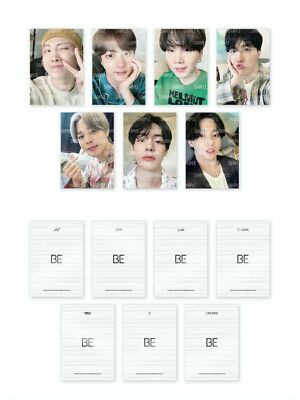 BTS BE Pajama & Eco Bag Official Photocards | eBay