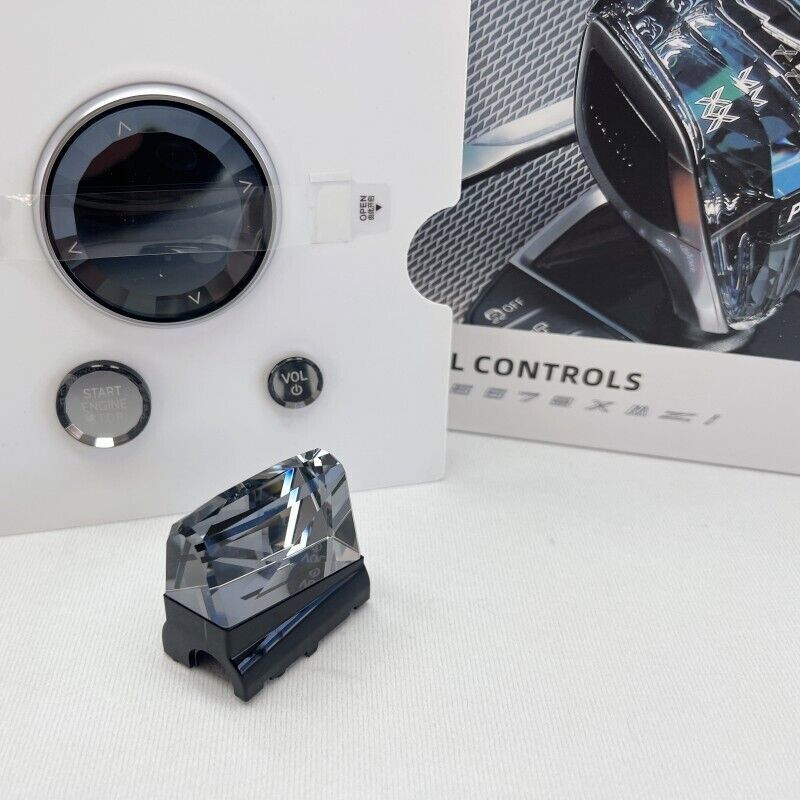 4PCS Crystal Gear Shift Knob Shifter Sticker Fits For BMW G20 i3 IX3