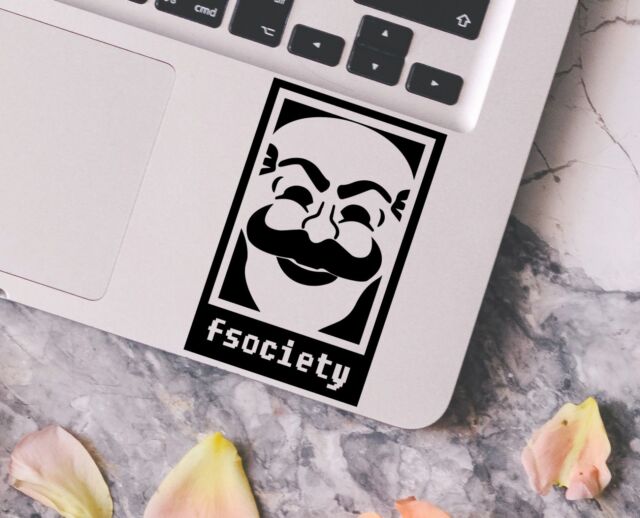  Fsociety  Mr Robot TV Show logo Macbook Laptop  Car Wall 