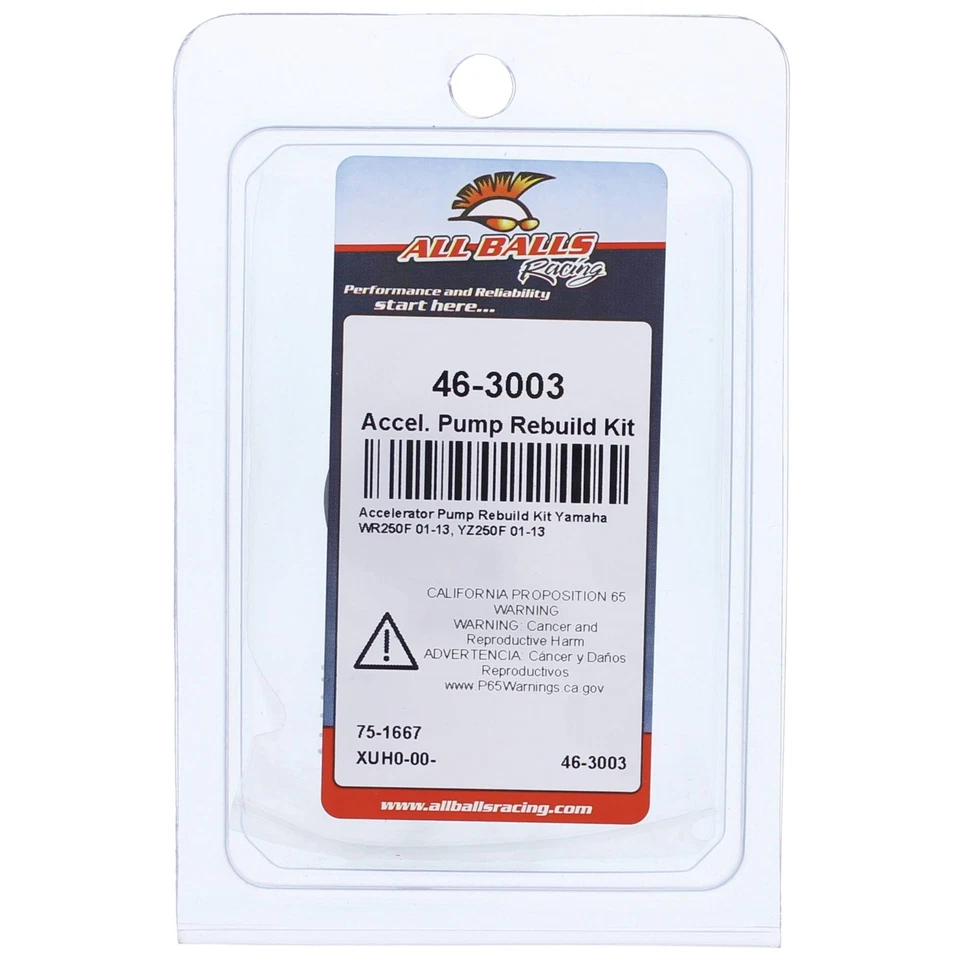 Kit de reconstrucción de bomba aceleradora All Balls para Yamaha WR250F 01-03, YZ250F 01-13 Foto 4 de 4