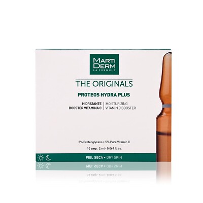 10- Martiderm The Originals Proteos Hydra Plus 10 ampules Exp 12/2024