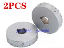 2pcs Milling Machine Parts Dial Graduations Ring For C6132/6140 Lathe Mill Tool