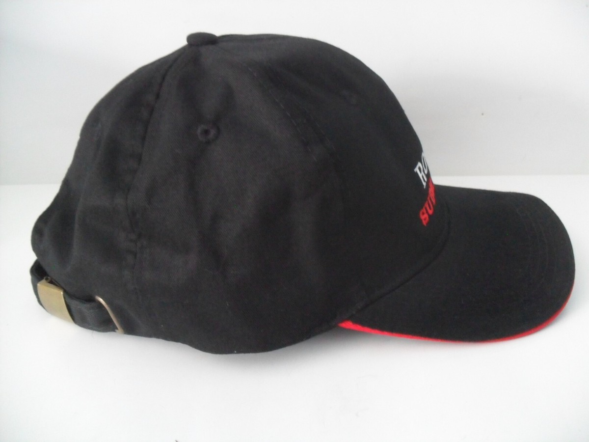 【希少】ROLEX CAP BLACK Rolex Hat Submariner Rolex Crown Logo - Brand New Never Worn