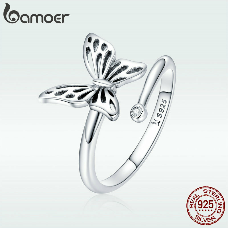 1 PC Anelli semplici in argento Sterling S925 gioielli per feste da donna bigiotteria di alta qualà - Product Video