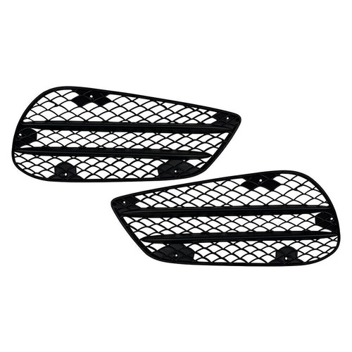 2PCS Front Bumper Grill Fog Lamp Grille For Mercedes Benz E Class W212 2013-2015 - Picture 5 of 7