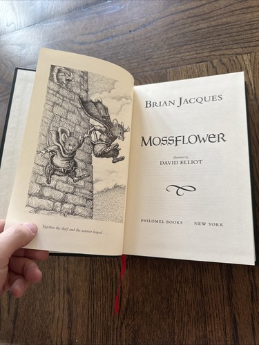 Mossflower by Brian Jacques 2004 Hardcover Book - Picture 12 of 14