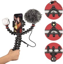 JOBY Gorilla Pod Mag Safe  Mobile Vlogging Kit w/Accessories - Black JB01901-BWK