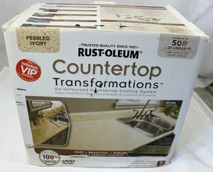 Rust Oleum 258529 Pebbled Ivory Countertop Transformations Kit