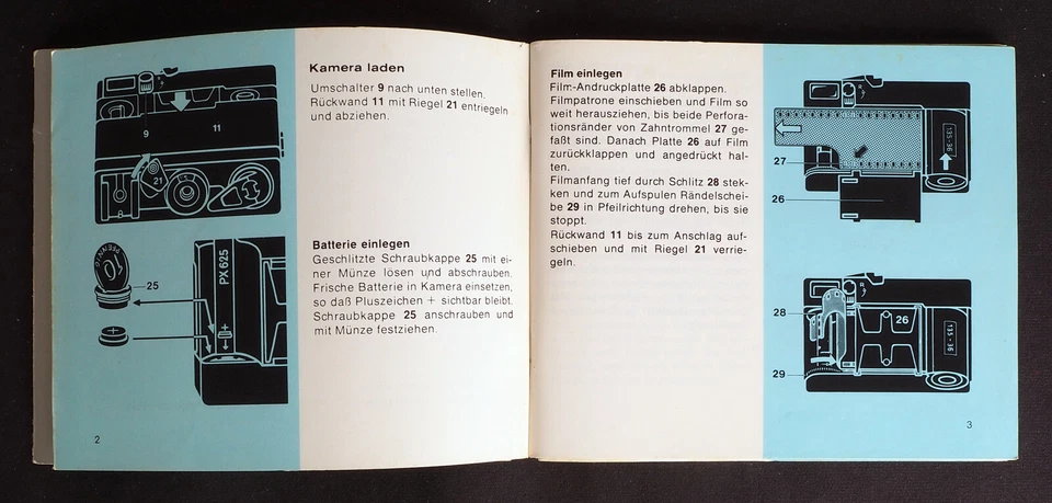 Original Rollei 35S 35T Rollei 35 User Manual - Excellent - Image 4 of 4