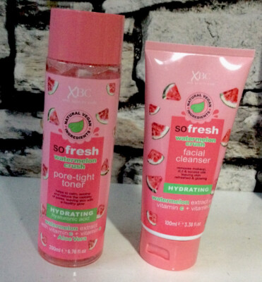 So Fresh Watermelon Crush Porendichter Toner & So frischer Wassermelonen Crush Reiniger
