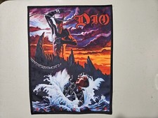 DIO,HOLY DIVER,SEW ON SUBLIMATED LARGE BACK PATCH