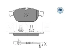 Brake pad set, disc brake Meyle 0252615820/PD for Audi