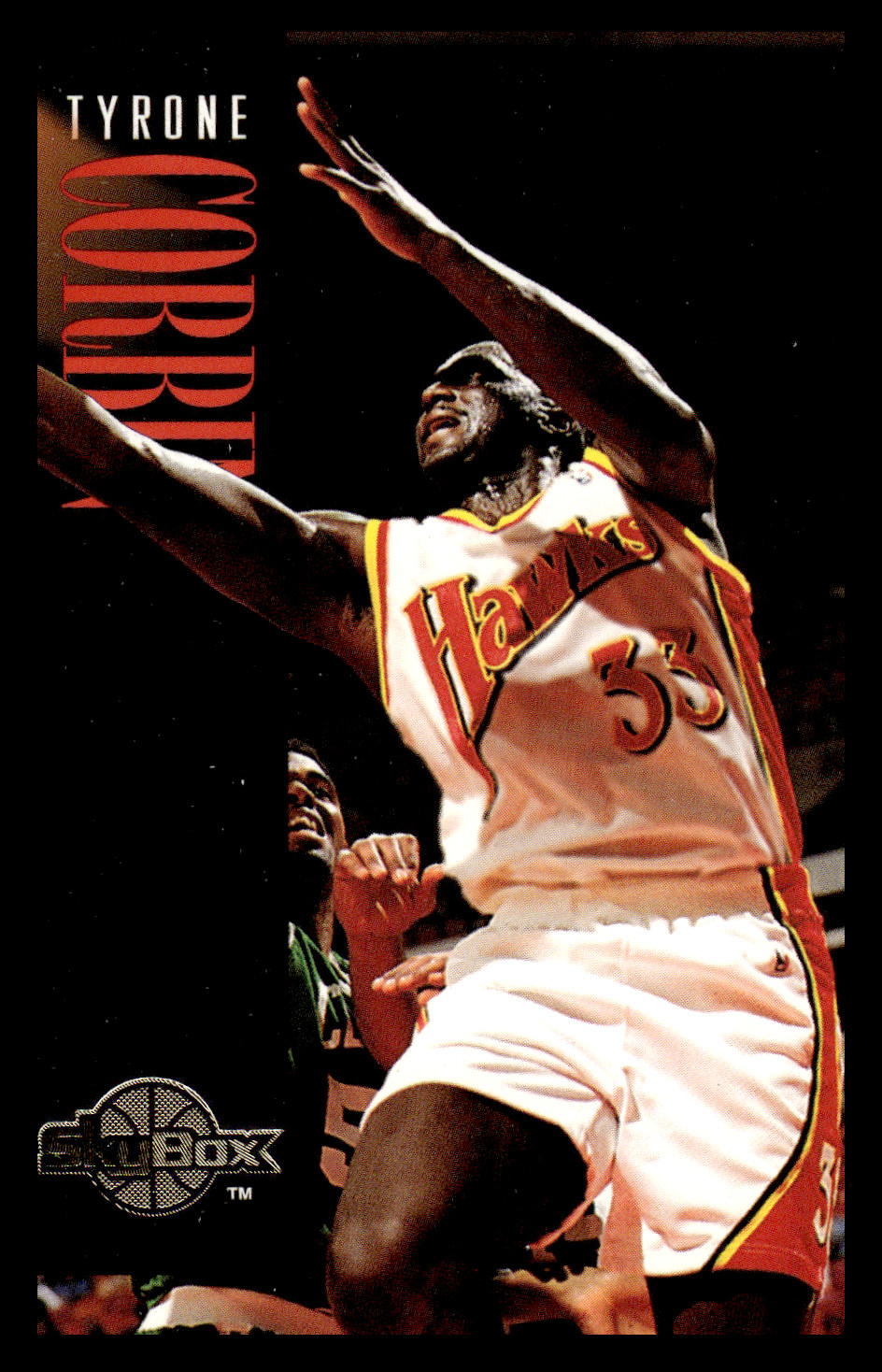 1994 SkyBox Tyrone Corbin #202 Atlanta Hawks NBA Basketball Base Set