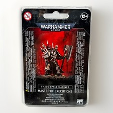 Warhammer 40K Master of Executions World Eaters Chaos Space Marines WH40K Model