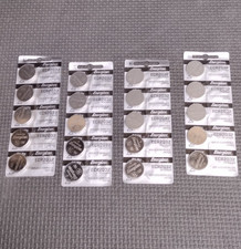 Lot of 20 Energizer ECR2032 Genuine Fresh Date CR2032 2032 Lithium 3V Batteries