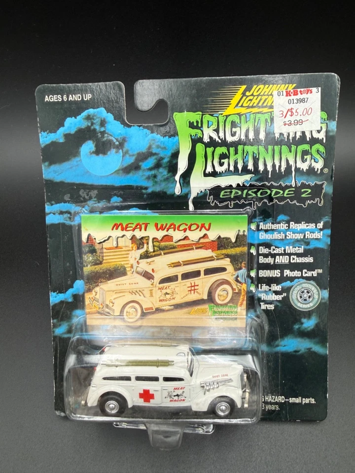 Johnny Lightning 1:64 Die-cast 1999 Frightning Lightnings episodio 2 juego de 6 TK Foto 2 de 4