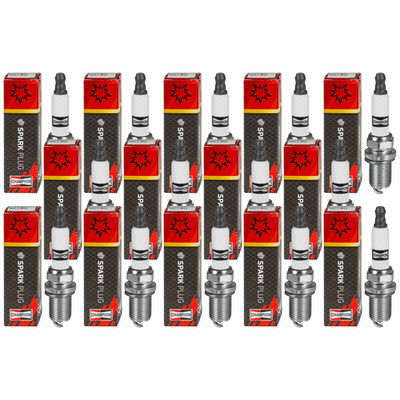 14x CHAMPION Zündkerzen Nickel für Chrysler Voyager/Grand GS 2.4i 2.4 AWD Dodge