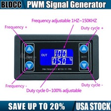 XY-PWM Signal Generator PWM Pulse Frequency Cycle Adjustable Module LCD Display