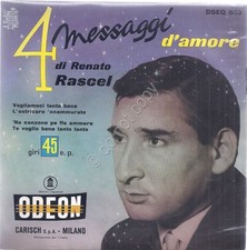 Disco 7" - 45 Giri - Renato Rascel - EP - 4 Messaggi d'amore - 1956 - EX