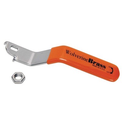 PPG 52997W for PlumbMaster 3/4 1 Stainless Steel Handle With Nut Full Por