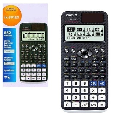 Casio Fx-991ex Classwiz Advanced Engineering Scientific Calculator-552 Function