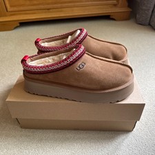 UGG Tazz Platform Slipper Chestnut - W/1122553 - UK8 - Brand New & Authentic✅