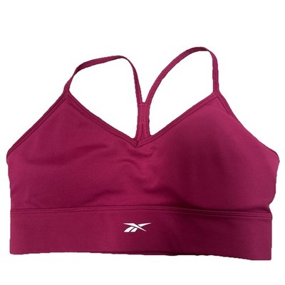 Reebob ID Train Tri-back Mid-impact Sport Bra M Black