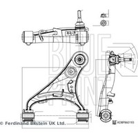 Blue Print ADBP860193 Lenker RadaufhäNgung FüR Land Rover Discovery Van L319