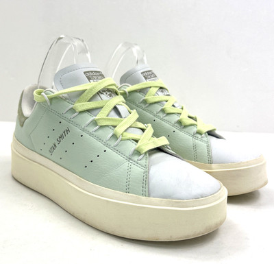adidas Damen Originals Stan Smith Bonega Linen Green/Almost Lime Superstar