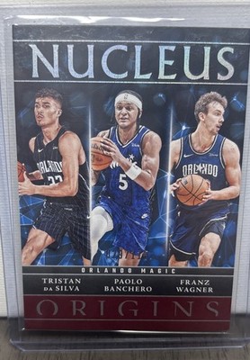 2024-25 Panini Origins - Nucleus Franz Wagner, Paolo Banchero, Tristan da Silva 