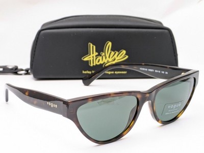 Vogue x Hailey Bieber VO5513-S W65671 Cat Eye Sunglasses Tortoise 55mm