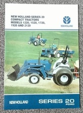New Holland Serie 20 Kompakttraktoren Prospekt