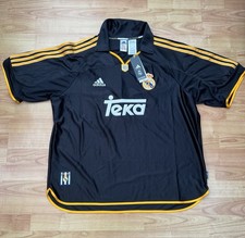 New Men’s Adidas Real Madrid 99/00 Away Shirt Large Reissue