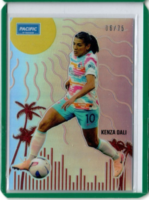 KENZA DALI 2025 Parkside Pacific NWSL HEATWAVE #HW11 San Diego Wave FC #/75