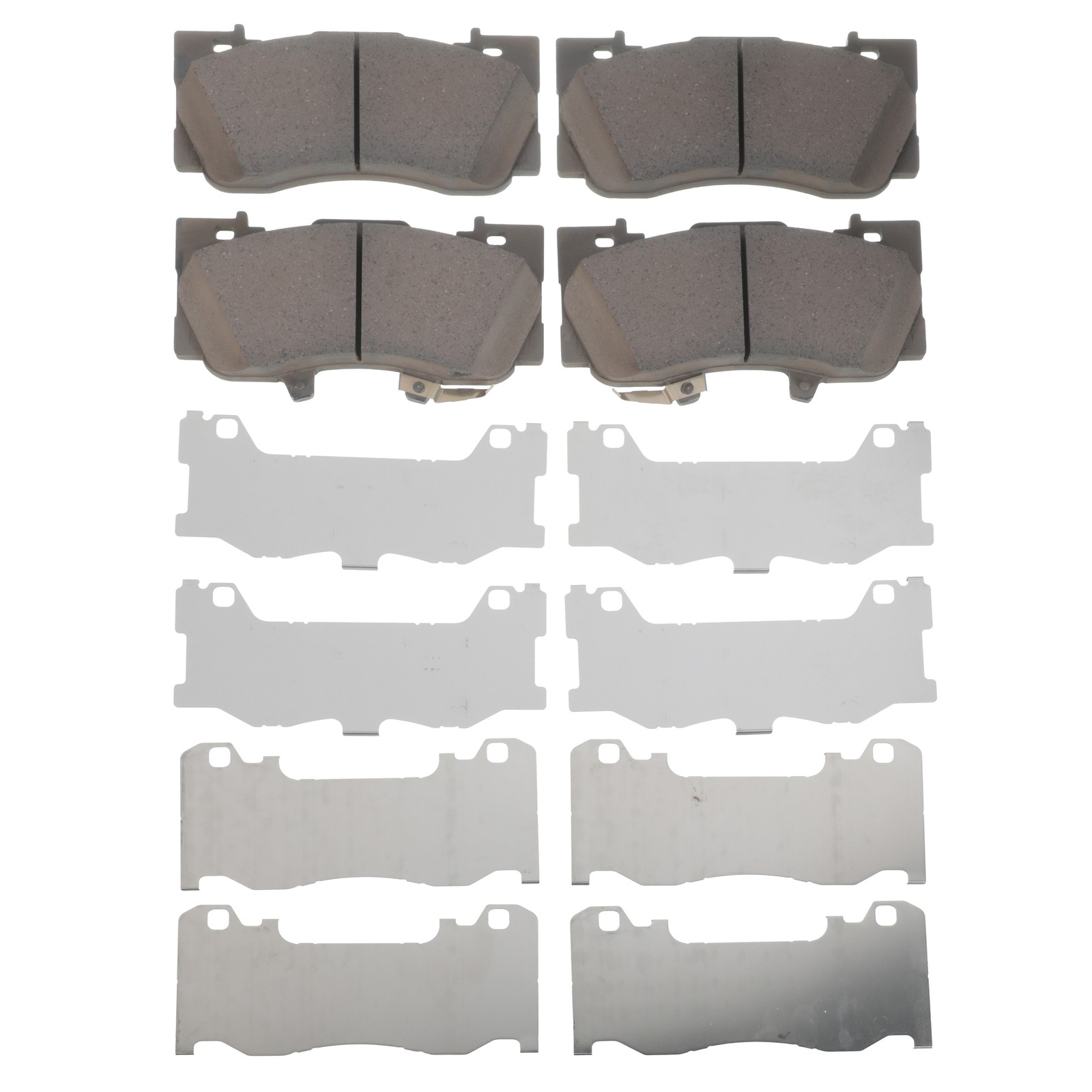 Juego de pastillas de freno delanteras para Mustang 2015-2022 (N/P FR3Z-2001-A)