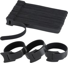120PCS 6 Inch Reusable Cable Ties Wire Ties Cord Organizer Cable Organizer Adjus